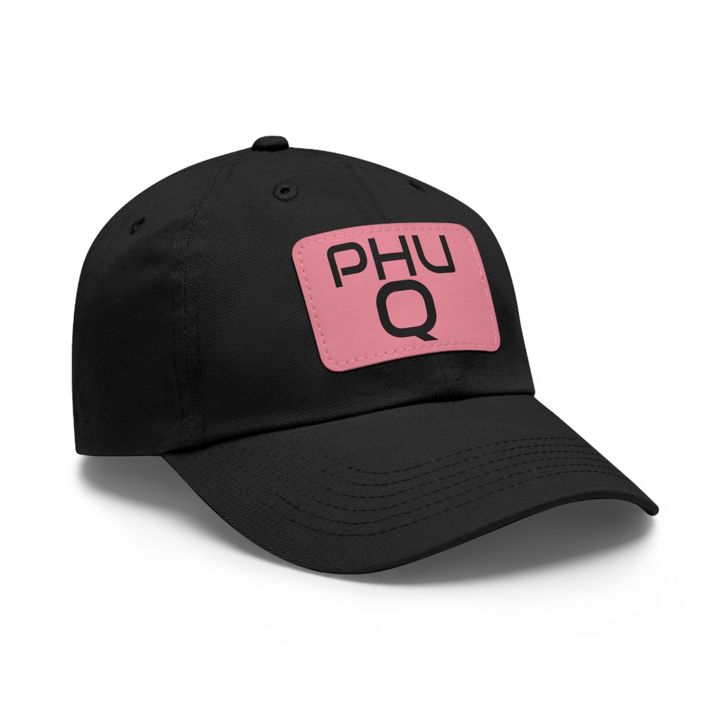 "PHU Q" Dad Hat – 100% Bio-Washed Chino Twill