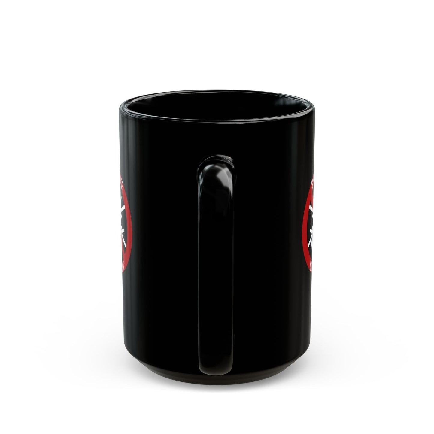 Mug Snowflake Intolerant Black