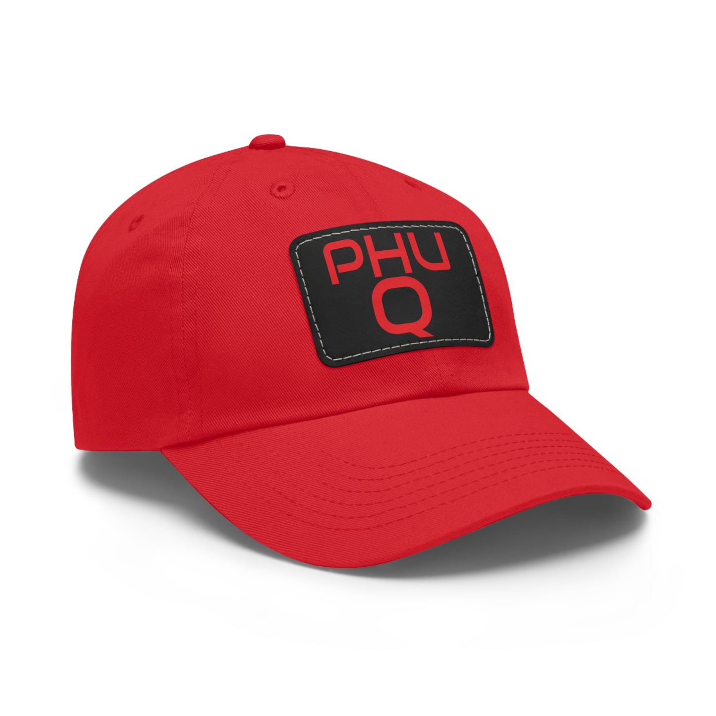 "PHU Q" Dad Hat – 100% Bio-Washed Chino Twill