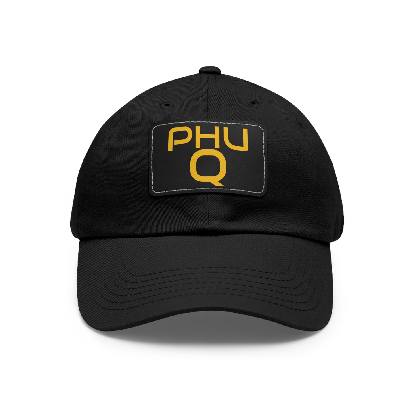 "PHU Q" Dad Hat – 100% Bio-Washed Chino Twill